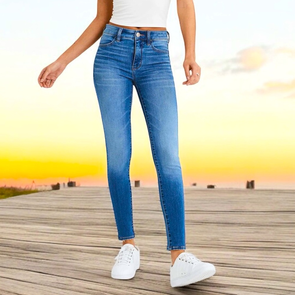 American Eagle Jegging size 6 casual preppy minimalist